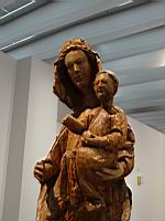 Statue, Vierge a l'Enfant (Pise, 2e moitie du 13e siecle, Bois, traces de polychromie)(1)